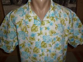Сорочки Рубашки ^/--/^ РУБАШКА-гавайка FRANGI.р-L ОРИГИНАЛ-100%cotton. ^_^^^ РУБАШКА-ГАВАЙКА FRANGI.р-L ОРИГІНАЛ-100%cotton. - фото фото фото