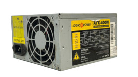 Блоки живлення Блоки питания ^/--/^ Б/У Блок живлення Logic Power ATX-400 /--/ W / 400 /--/ W / 2×SATA / 2×Molex / 20+4 pin / CPU 4 pin / 80 мм код.q /--/ 941 - фото фото фото
