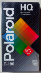 Касети Кассеты ^/--/^ Видеокассета Polaroid  E 180 ^_^^^ Відеокасета Polaroid E 180 - фото фото фото