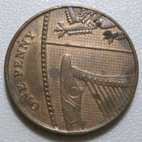 Єлизавета II (після ) Елизавета II (после ) ^/--/^ Велика Британія 1 пенні 2009 року 43234 ^_^^^ Великобритания 1 пенни 2009 года 43234 - фото фото фото