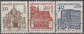 НДР, ФРН ГДР, ФРГ ^/--/^ Германия Німеччина Берлін 1964 архітектура стандарт ^_^^^ Германия Берлин 1964 архитектура стандарт - фото фото фото