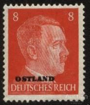Третій Рейх (-) Третий Рейх (-) ^/--/^ Германия  Ostland 1941 /--/ г.№ 6 ^_^^^ Німеччина Ostland 1941 /--/ р.No 6 - фото фото фото
