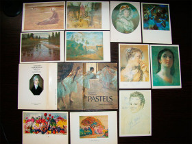 СРСР СССР ^/--/^ Не полный набор открыток Pastels СССР. ^_^^^ Не повний набір листівок Pastels СРСР. - фото фото фото