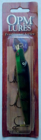Воблери, принади Воблеры, приманки ^/--/^ Воблер OPM Lures Fishing Tackle OBM 11 Pike Buster  (24)  (Finland)  (новый) ^_^^^ Воблер OPM Lures Fishing Tackle OBM 11 Pike Buster (24) - фото фото фото