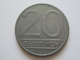 - року - года ^/--/^ Польша 20 злотых 1986 года #10419 ^_^^^ Польща 20 злотих 1986 #10419 - фото фото фото