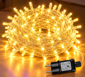 Гірлянди, освітлення Гирлянды, освещение ^/--/^ Гірлянда 100 LED різнокольорова на білому дроті 220 /--/ V Теплий білий / Світлодіодна гірлянда-нитка ^_^^^ Гирлянда 100 LED разноцветная на белой проволоке 220 /--/ V Теплый белый / Светодиодная гирлянда-нитка - фото фото фото