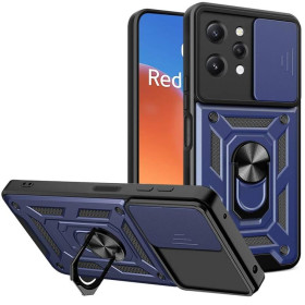 Чохли, бампера Чехлы, бампера ^/--/^ Чохол Fiji Camera Defence для Xiaomi Redmi 12 5 /--/ G бампер із захистом камери та підставкою Dark Blue ^_^^^ Чехол Fiji Camera Defence для Xiaomi Redmi 12 5 /--/ G бампер с защитой камеры и подставкой Dark Blue - фото фото фото