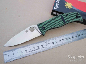Ножі, мультітули Ножи, мультитулы ^/--/^ Spyder Caribbean C /--/ 217, G /--/ 10 Black Green, 9 /--/ Cr /--/ 18 /--/ MoV Satin, Replica, Tactical, EDC, Compression Lock - фото фото фото