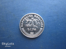 Хорватія Хорватия ^/--/^ Монета 20 липа Хорватія 2007 флора ^_^^^ Монета 20 липа Хорватия 2007 флора - фото фото фото