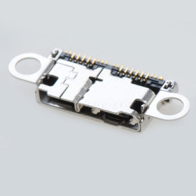 Роз'єми, гнізда Разъемы, гнезда ^/--/^ Разъем micro USB под пайку Samsung  (MC-177) ^_^^^ Роз'єм micro USB під пайку Samsung (MC-177) - фото фото фото