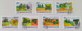 Монголія Монголия ^/--/^ Монголия 1982 Деревья, гашеные ^_^^^ Монголія 1982 Дерева, гашені - фото фото фото