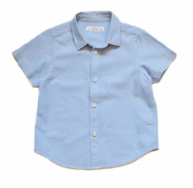 Блузки, сорочки Блузки, рубашки ^/--/^ Голубая летняя рубашка matalan на мальчика 5 лет ^_^^^ Блакитна літня сорочка matalan на хлопчика 5 років - фото фото фото