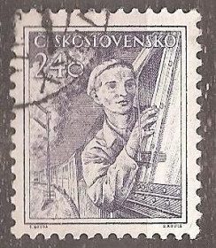 Чехословаччина Чехословакия ^/--/^ Чехословакия 1954 Sc.656 used ^_^^^ Чехословаччина 1954 Sc.656 used - фото фото фото