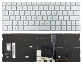 Клавіатури Клавиатуры ^/--/^ Клавиатура Asus ZenBook 13 UX /--/ 334 /--/ FL UX /--/ 334 /--/ FA белая без рамки Прямой Enter подсветка PWR Original PRC ( ^_^^^ Клавіатура Asus ZenBook 13 UX /--/ 334 /--/ FL UX /--/ 334 /--/ FA біла без рамки Прямий Enter підсвічування PWR Original PRC - фото фото фото