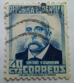 Іспанія Испания ^/--/^ Испания 1931-32 Персоналии, 40 /--/ С, гашеная ^_^^^ Іспанія 1931-32 Персоналії, 40 /--/ С, гашена - фото фото фото