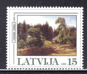 Балтійські країни Балтийские страны ^/--/^ Латвия  1999 г MNH - природа - искусство ^_^^^ Латвія 1999 MNH - природа - мистецтво - фото фото фото