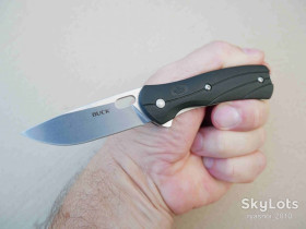 Ножі, мультітули Ножи, мультитулы ^/--/^ BUCK Vantage selеct 0340 /--/ BKS-B, FRN Black, 420 /--/ HC Stonewashed, Caged Ceramic Ball Bearing, Outdoor, Flipper, EDC, Liner Lock - фото фото фото