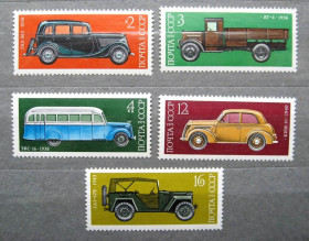 СРСР - СССР - ^/--/^ ИСТОРИЯ АВТОМОБИЛЕСТРОЕНИЯ = СССР - СРСР = 1975 р. = негаш. ^_^^^ ІСТОРІЯ АВТОМОБІЛЕСТРОЕНИЯ = СРСР - СРСР = 1975 р. = негаш. - фото фото фото