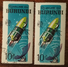 Бурунді Бурунди ^/--/^ Бурунди 100-летие I.T.U. 1965 ^_^^^ Бурунді 100-річчя I.T.U. 1965 - фото фото фото