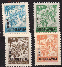 Балканський півострів Балканский полуостров ^/--/^ EU Югославия  1949 г MNH - 3 скана ^_^^^ EU Югославія 1949 MNH - 3 скана - фото фото фото