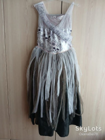 Карнавальні костюми Карнавальные костюмы ^/--/^ Платье сукня miss halloween  TU 7-8 р 122-128 ^_^^^ Сукня miss halloween TU 7-8 р 122-128 - фото фото фото