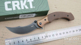 Ножі, мультітули Ножи, мультитулы ^/--/^ CRKT Ritual 7465, Brown Micarta, 8 /--/ Cr /--/ 13 /--/ MoV Blackwash, Replica, Assisted, mini-Persian, Tactical, Flipper, підшипник, EDC, Outdoor, Liner Lock ^_^^^ CRKT Ritual 7465, Brown Micarta, 8 /--/ Cr /--/ 13 /--/ MoV Blackwash, Replica, Assisted, mini-Persian, Tactical, Flipper, подшипник, EDC, Outdoor, Liner Lock - фото фото фото