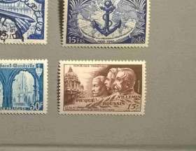 Франція Франция ^/--/^ Франция Личности 1951 ^_^^^ Франція Особистості 1951 - фото фото фото