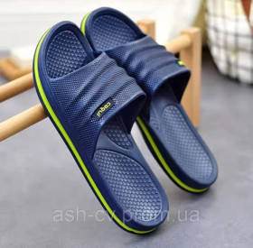 Інше Другое ^/--/^ Шльопанці, для, вулиці, пляжу, басейну, Premium, Blue, розмір, 44, 280-290 мм ^_^^^ Шлепанцы, для, улицы, пляжа, бассейна, Premium, Blue, размер, 44, 280-290 мм - фото фото фото