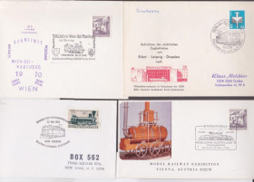 Європа Европа ^/--/^ Австрия 1970-8 ЖЕЛЕЗНАЯ ДОРОГА Ж-Д ТРАНСПОРТ ИСТОРИЯ ПОЕЗД ВАГОН ЛОКОМОТИВ СОСТАВ МОСТ Один Конв.СГ ^_^^^ Австрія 1970-8 Залізна дорога Ж-Д ТРАНСПОРТ ІСТОРІЯ ПОЕЗД ВАГОН ЛОКОМОТИВ СОСТАВ МОСТ Один Конв. СГ - фото фото фото