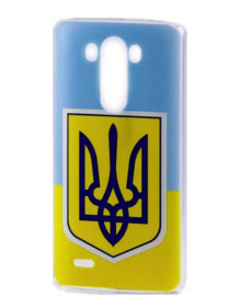 Чохли, бампера Чехлы, бампера ^/--/^ Чохол-накладка Essence LG G /--/ 3 (D /--/ 855) Flag and Gerb of Ukraine ^_^^^ Чехол-накладка Essence LG G /--/ 3 (D /--/ 855) Flag and Gerb of Ukraine - фото фото фото