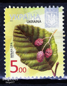 Після  року После  года ^/--/^ YY 2012 р. 8-й стандарт Вiльха сiра   (5,00), мікрошрифт 2014-ІІ,  гашена ^_^^^ 2012 г. 8-й стандарт Ольха сера (5,00), микрошрифт 2014-II, гашена - фото фото фото