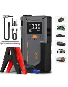 Компресори Компрессоры ^/--/^ Пусковий пристрій стартера з компресором Jump Starter T 700, повербанк, ліхтар ^_^^^ Пусковое устройство стартера с компрессором Jump Starter T 700, повербанк, фонарь - фото фото фото
