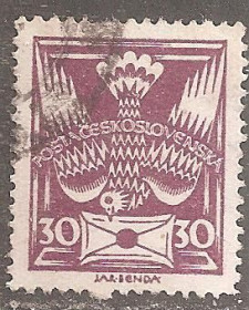 Чехословаччина Чехословакия ^/--/^ Чехословакия 1925 Sc.86 гаш. Перф.14 ^_^^^ Чехословаччина 1925 Sc.86 гаш. Перф.14 - фото фото фото