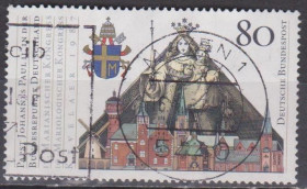 НДР, ФРН ГДР, ФРГ ^/--/^ Германия Німеччина 1987 візит папи Римського ^_^^^ Германия 1987 визит папы Римского - фото фото фото
