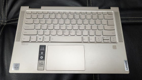 Інші комплектуючі Другие комплектующие ^/--/^ Lenovo Yoga C /--/ 740-14 /--/ IML низ корпус з палмрестом   (топкейсом), клавіатурою, тачпадом, динаміками ^_^^^ Lenovo Yoga C /--/ 740-14 /--/ IML низ корпус с палмрестом (топкейсом), клавиатурой, тачпадом, динамиками - фото фото фото