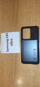 Чохли, бампера Чехлы, бампера ^/--/^ Чехол для телефона Samsung S /--/ 20 Ultra Spigen Grey № 23130319 ^_^^^ Чехол для телефону Samsung S /--/ 20 Ultra Spigen Grey No 23130319 - фото фото фото