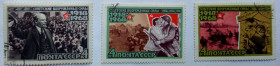 СРСР - СССР - ^/--/^ СССР 1968 50-летие Вооруженных Сил СССР, гашеные ^_^^^ СРСР 1968 50-річчя Збройних Сил СРСР, гашені - фото фото фото
