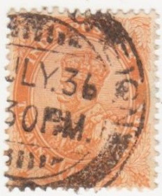 Інші країни Другие страны ^/--/^ Индия  1922 г. № 101 гашеная ^_^^^ Індія 1922 р. No 101 гашена - фото фото фото