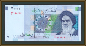 Іран Иран ^/--/^ Иран 20000 риалов 2007 P-148  (148 /--/ c) UNC ^_^^^ Іран 20000 ріалів 2007 P-148 (148 /--/ c) UNC - фото фото фото