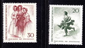 Інше Другое ^/--/^ Германия - Берлин  1969 г MNH  искусство ^_^^^ Німеччина - Берлін 1969 р MNH мистецтво - фото фото фото