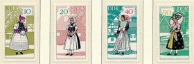 Інше Другое ^/--/^ ГДР Национальный костюм Одежда 1968 ^_^^^ Національний костюм Одяг 1968 - фото фото фото