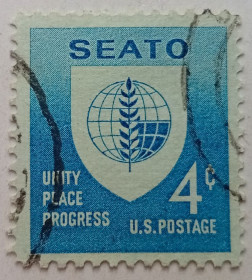 Північна Америка Северная Америка ^/--/^ США 1960 СЕАТО, гашеная ^_^^^ США 1960 СЕАТО, гашена - фото фото фото