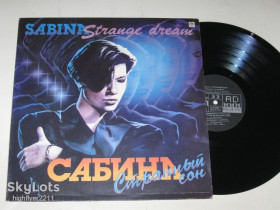 Платівки Пластинки ^/--/^ Пластинка Сабина ‎– СТРАННЫЙ СОН / Sabina - Strange Dream * Не в моего ты Бога верила  (Russian Disс, 1993) Ех ^_^^^ Sabina - Strange Dream * Не в мого ти Бога вірила (Russian Disс, 1993) - фото фото фото