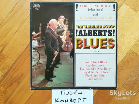 Платівки Пластинки ^/--/^ Конверт без платівки-Albert&amp;apos;s blues  (ламінований)-Чехословаччина ^_^^^ Конверт без пластинки-Albert&amp;apos;s blues (ламинированный)-Чехословакия - фото фото фото