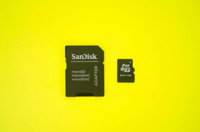 Карти пам'яті Карты памяти ^/--/^ Карта памяти microSD Kingston 2 GB + SD Sandisk adapter ^_^^^ Карта пам'яті microSD Kingston 2 GB + SD Sandisk adapter - фото фото фото