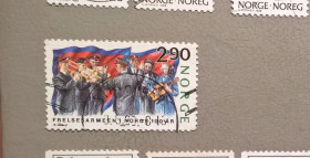 Скандинавія Скандинавия ^/--/^ Норвегия Костюм Флаг 1988 ^_^^^ Норвегія Костюм Прапор 1988 - фото фото фото