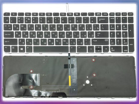Клавіатури Клавиатуры ^/--/^ Клавиатура для HP EliteBook 755 G /--/ 3, 755 G /--/ 4 (RU Black с рамкой Silver + подсветка). Оригинальный ^_^^^ Клавіатура для HP EliteBook 755 G /--/ 3, 755 G /--/ 4 (RU Black з рамкою Silver + підсвічування). Оригінальний - фото фото фото