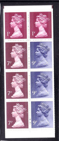 Великобританія Великобритания ^/--/^ Великобритания  1977 г MNH - HM QE-II -  стандарт - буклет - 2 /--/ а скана ^_^^^ Великобританія 1977 MNH - HM QE-II - стандарт - буклет - 2 /--/ а скана - фото фото фото