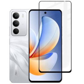 Чохли, бампера Чехлы, бампера ^/--/^ Захисне скло Fiji Premium для Realme C /--/ 71 (RMX /--/ 5303) повне проклеювання Anti-Static чорний ^_^^^ Защитное стекло Fiji Premium для Realme C /--/ 71 (RMX /--/ 5303) полное проклеивание Anti-Static черный - фото фото фото