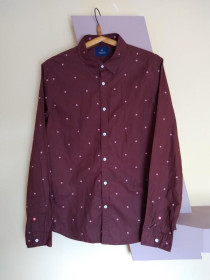 Сорочки Рубашки ^/--/^ Рубашка кофейная слим scotch &amp; soda 48-52 /--/ р ^_^^^ Рубашка кавова злим scotch &amp; soda 48-52 /--/ р - фото фото фото